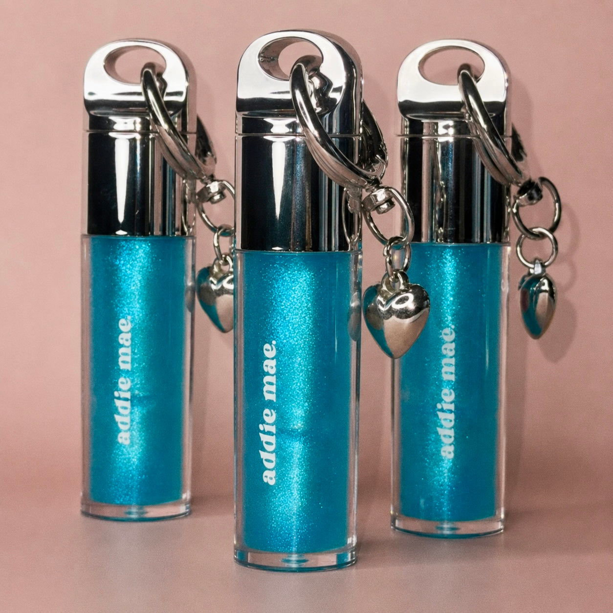 Blue Raspberry Keychain Lip Shine